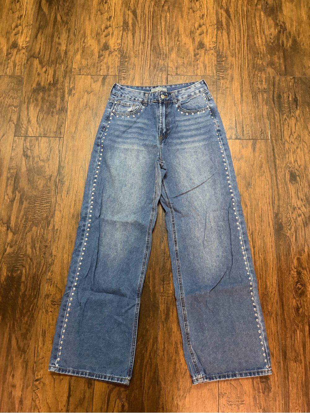 Studded jeans